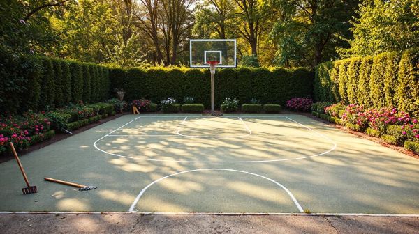 Astuces pour aménager un terrain de basket sur votre jardin